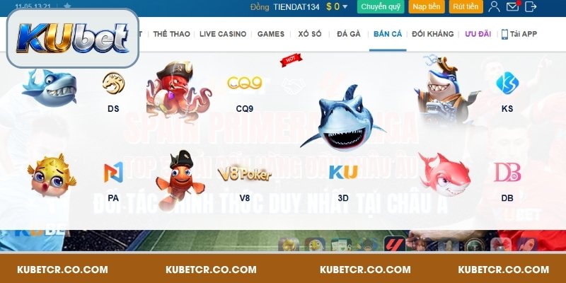 Bắn Cá Kubet – Thế Giới Đại Dương 3D Với Tỷ Lệ Thưởng Khủng 3 Hệ thống sảnh săn cá hấp dẫn hàng đầu Kubet