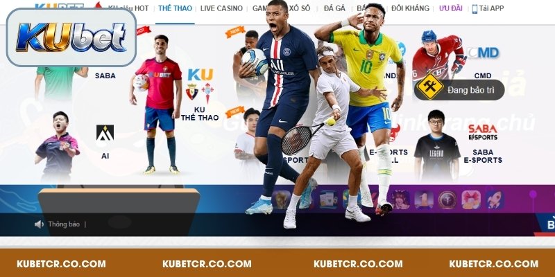 Thể Thao Kubet – Cơn Lốc Kèo Thơm Mùa Giải 2026 2 Khám phá các sảnh cá cược thể thao chuẩn toàn cầu tại Kubet