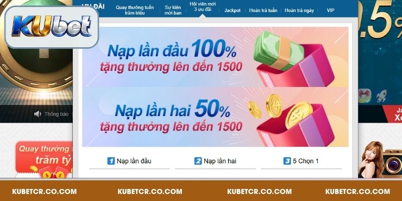 Nạp Tiền Kubet – Hướng Dẫn Thực Hiện Với 4 Phương Thức 5 Kubet đang có ưu đãi hấp dẫn khi người chơi tiến hành nạp tiền vào hệ thống