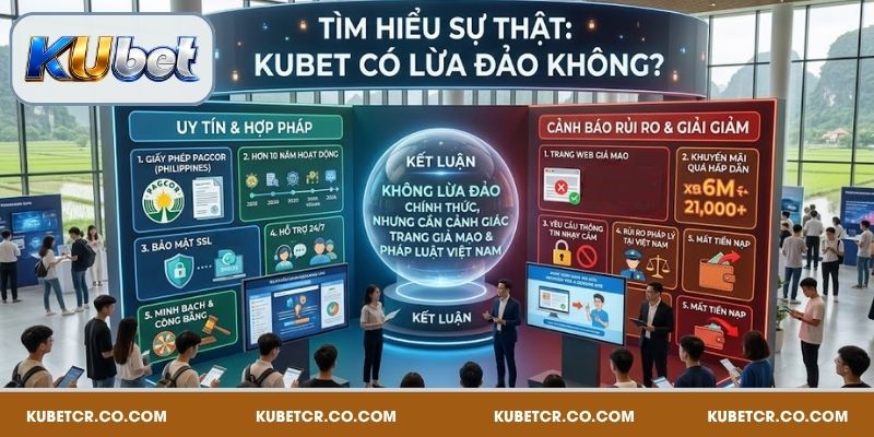 Kubet Có Lừa Đảo Không? Review Thực Tế Từ Người Chơi 3 Những bằng chứng liên quan đến KUBET có lừa đảo không