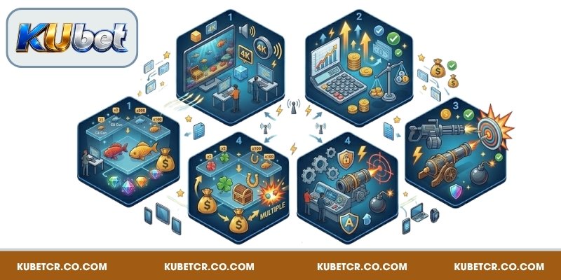 Bắn Cá Kubet – Thế Giới Đại Dương 3D Với Tỷ Lệ Thưởng Khủng 2 Những lợi thế giúp bắn cá Kubet được đông đảo hội viên lựa chọn